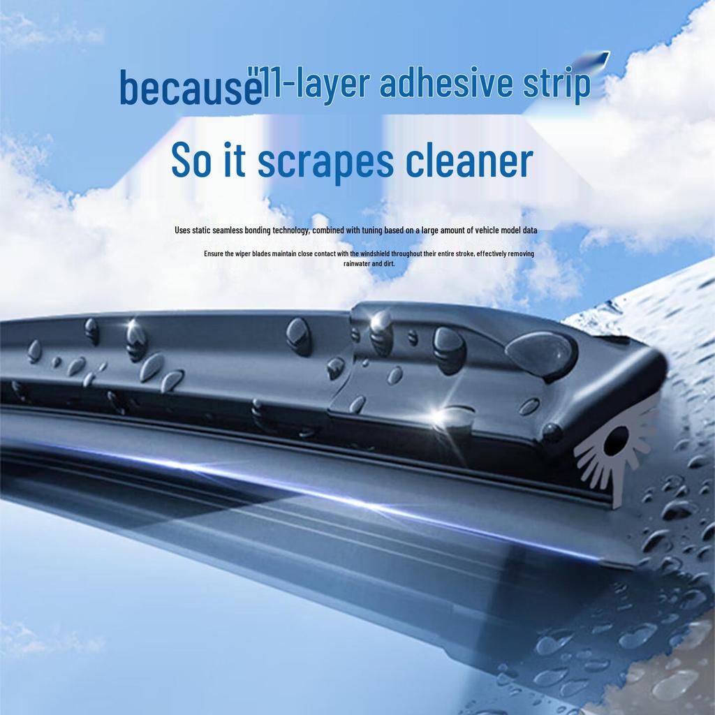 Changan CS75 Frameless Silent 11-Layer Front Windshield Wiper Blades