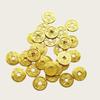 Qianlong Tongbao Mini Copper Coin Ornament - Handmade Fortune Photo Frame Accessory