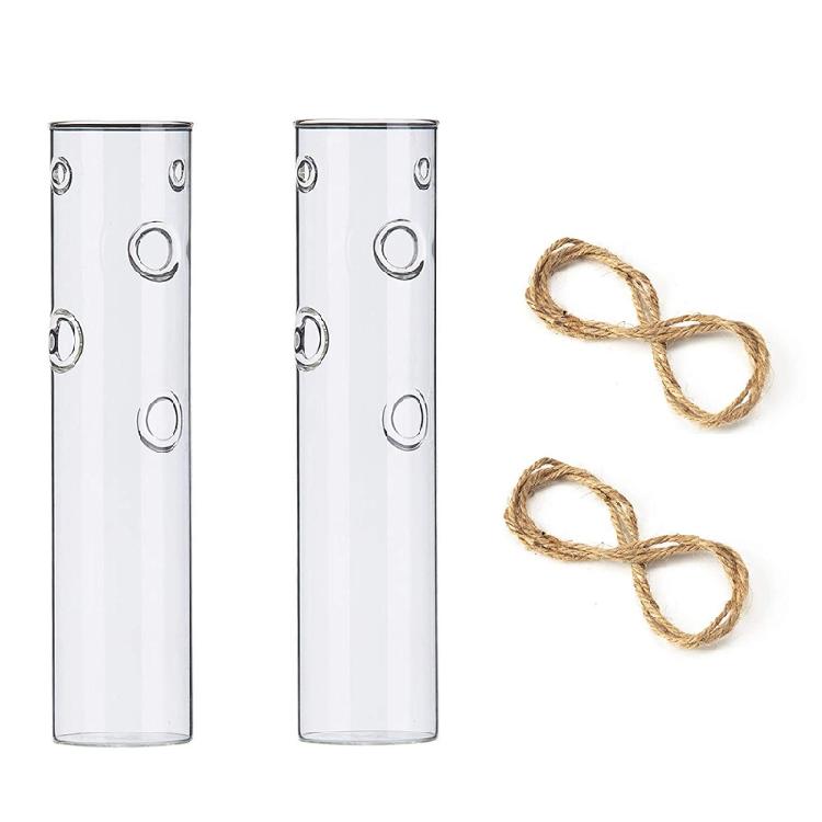 

Plant Terrarium Wall Hanging Glass Planter Propagation Station Test Tube,Flower 1