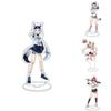 Stunning Hololive Anime Acrylic Stand Figure Ornament With Aqua Akai Shirakami Pekora Natsuiro Inugami Sakura