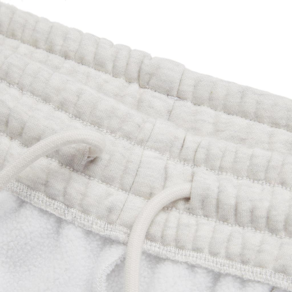 Li Ning Serie Stile di Vita Sportivo Lettera Pile Morbido Caldo Versatile Polsini Pantaloni da Tuta Lavorati a Maglia Uomo pantaloni Piastrelle Grigio Fiore-Grigio AKLU921-2