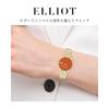 Watch ELLIOT Red Dial Stainless Steel Bracelet 14504446 [Coach][Authorized Import] Women's