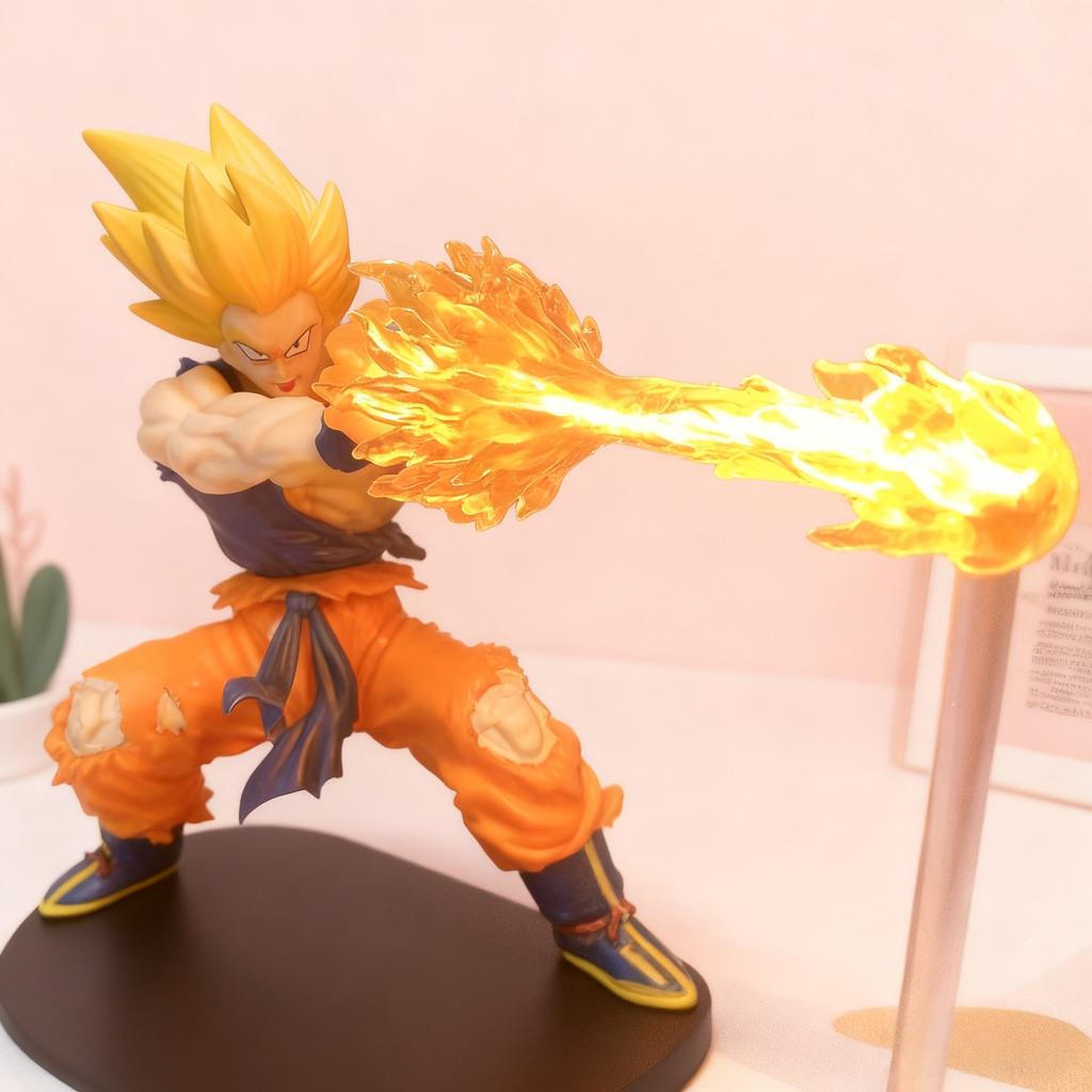 Ny Dragon Ball Goku Nattlys Anime Modell Dukke for Borddekorasjoner Kreativt Nattlys for Guttebursdagsgaver