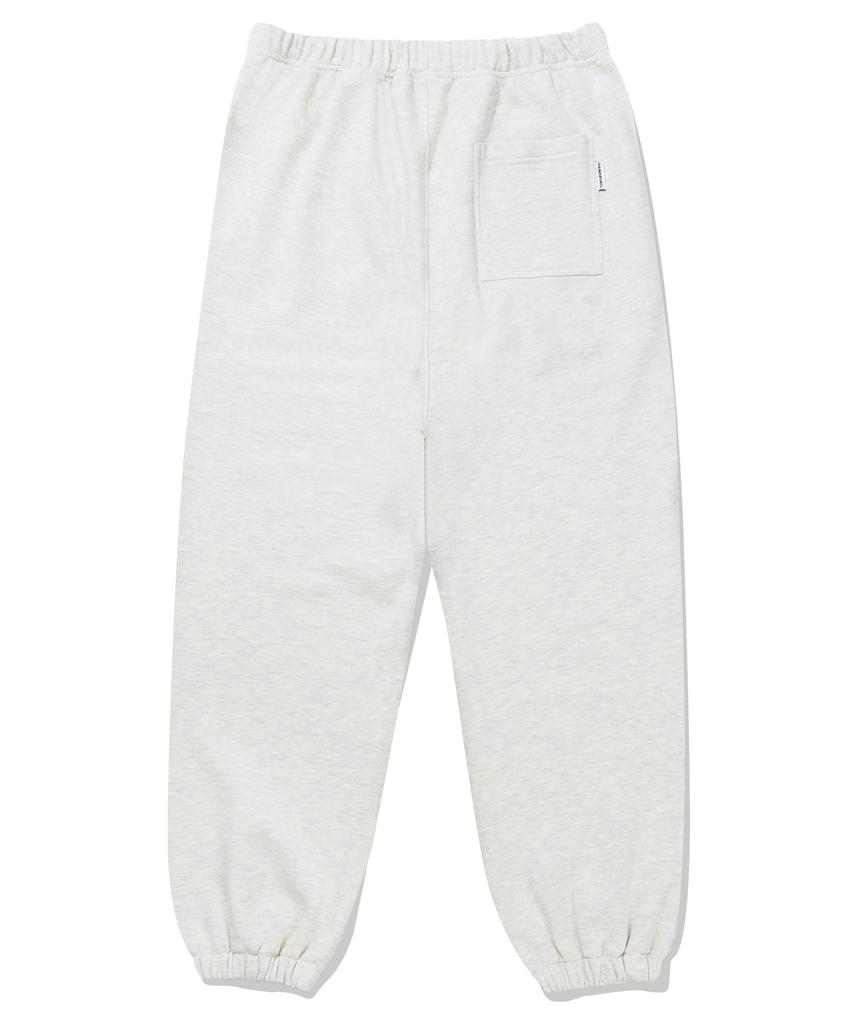 GAINSBORO Golden Logo Jogger Pants_Oatmeal