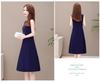 2025 Summer Sleeveless Modal A-line Dress - Loose Fit, Large Size