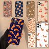 Cartoon Foxes Animal Phone Case For iPhone 16 15 14 11 12 13 17 Pro Max Mini 15 Plus 16e 17 Air Protective Cover