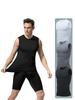 Men's Quick-Dry Ice Silk Sleeveless Sports Tank - Breathable Body Shaper for Gym, Basketball, and Running