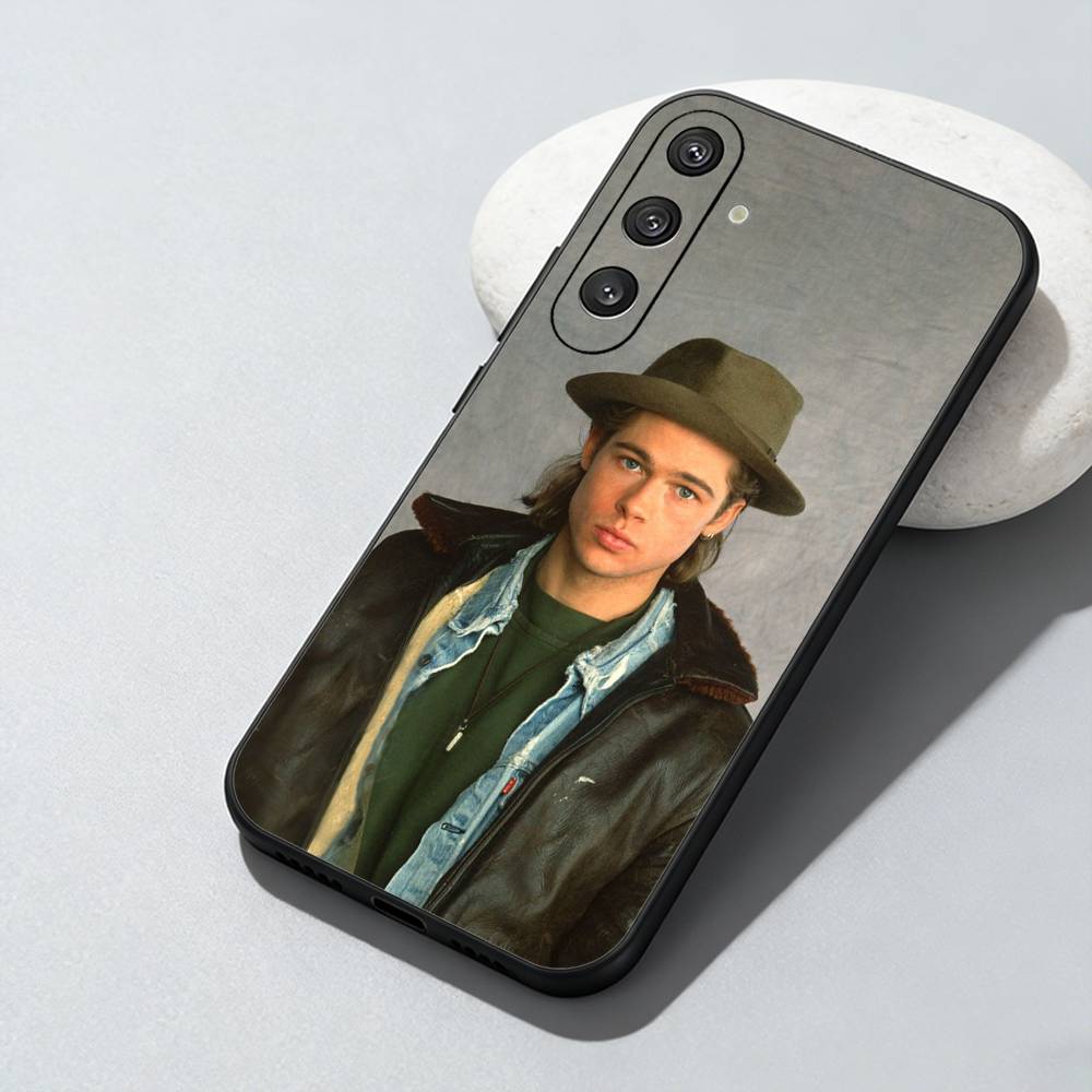 

B-Brad P-Pitt Phone Case For Samsung Galaxy A73,A72,A71,A70,A52,A51 Others Soft Black Cover Samsung a42 5g