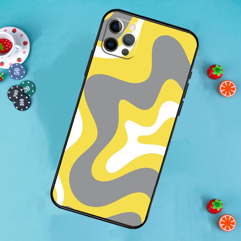Liquid Abstract Pattern Sage Green Phone Case For iPhone 17 Air 16 15 14 13 12 11 Pro Max 12 13 mini 15 16 Plus 16e Cover Funda