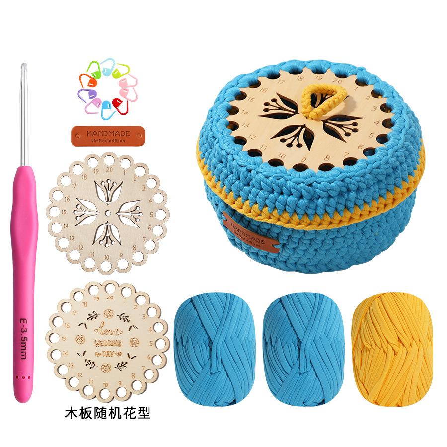 Handmade DIY Wool Ball Doll Crochet Material Package Crochet Material Package Wool Knitting Set