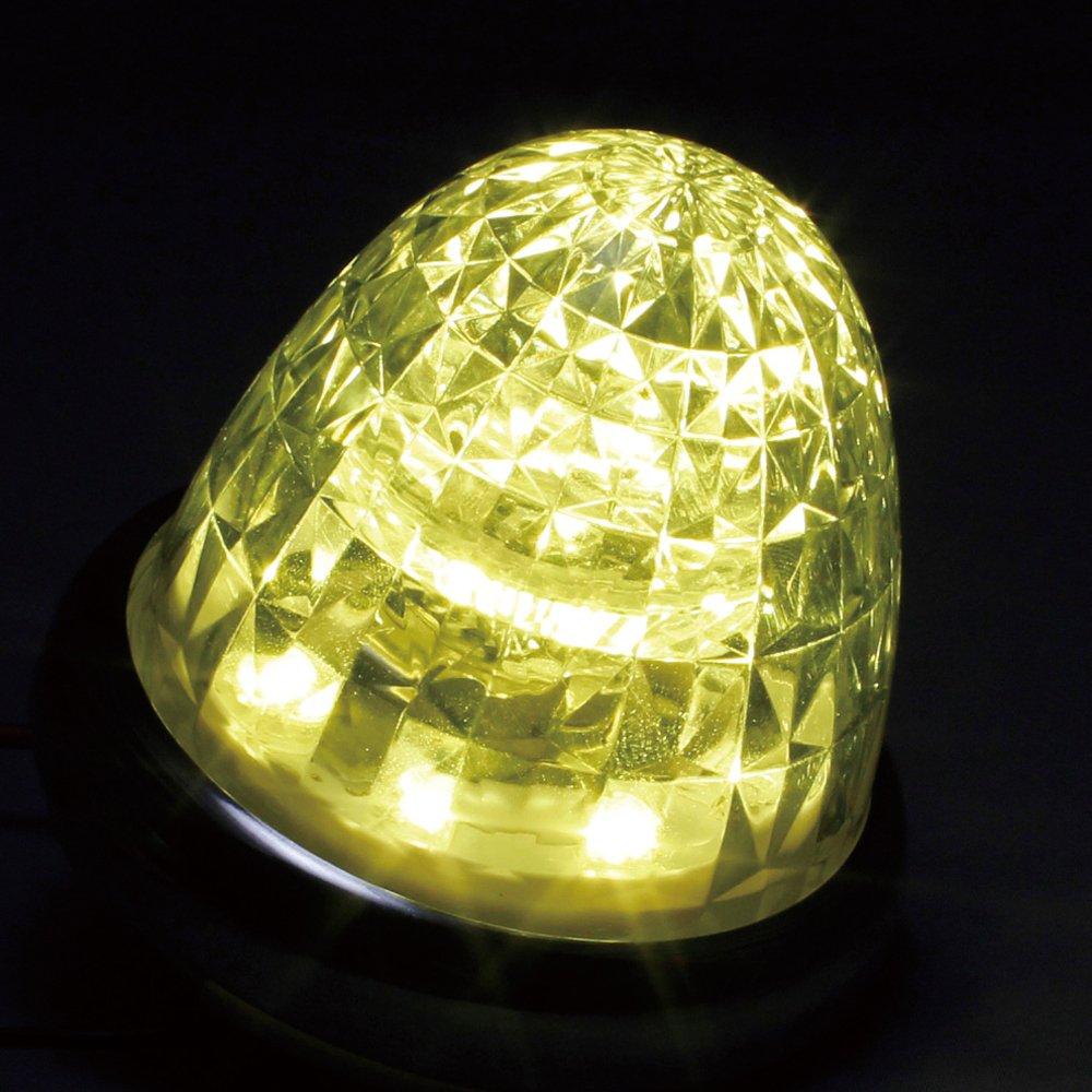 Tsuchiya Yac Car Interior LED Super Meteor Marker Unit, Unit, Yellow, 12/24V, CE-31