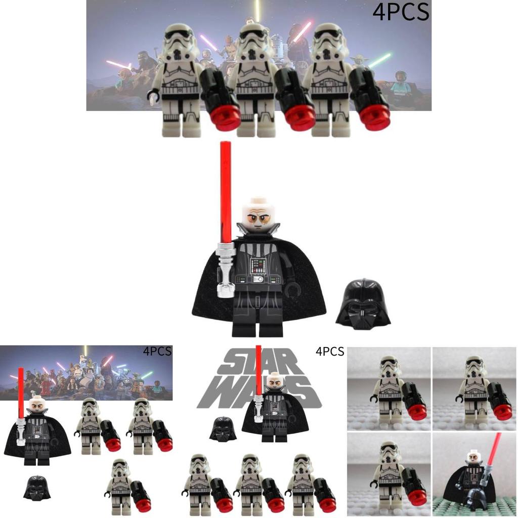 Star Wars Building Blocks Clone Trooper Mini Figure Small Granule Bricks
