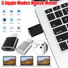 Mouse Jiggler USB / Type C Port Shaker Wiggler Undetectable Automatic Mover Keeps Laptop Computer Awake Simulate Mouse Movement