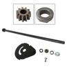 and For Troy Lawn Mower Steering Rod Shaft with Gear Kit Direct Replacement For For Enhanced Steering Functionality