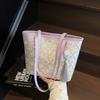 Fashion large-capacity underarm bag women's  new tote bag fashion cloth shoulder bag
