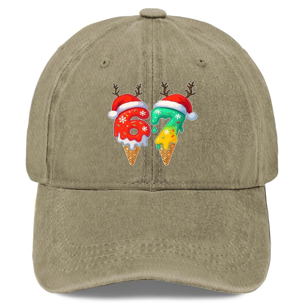 Kappe Herren Damen Aufdruck Used-Look Verstellbarer Sonnenhut Baumwolle Lustige Hüte