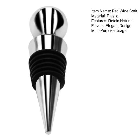 Červené víno Korkové zátky na láhve ve tvaru srdce a koule Dóza na šampaňské pro milovníky vína Doplňky k vínu Dárky k vánočním narozeninám