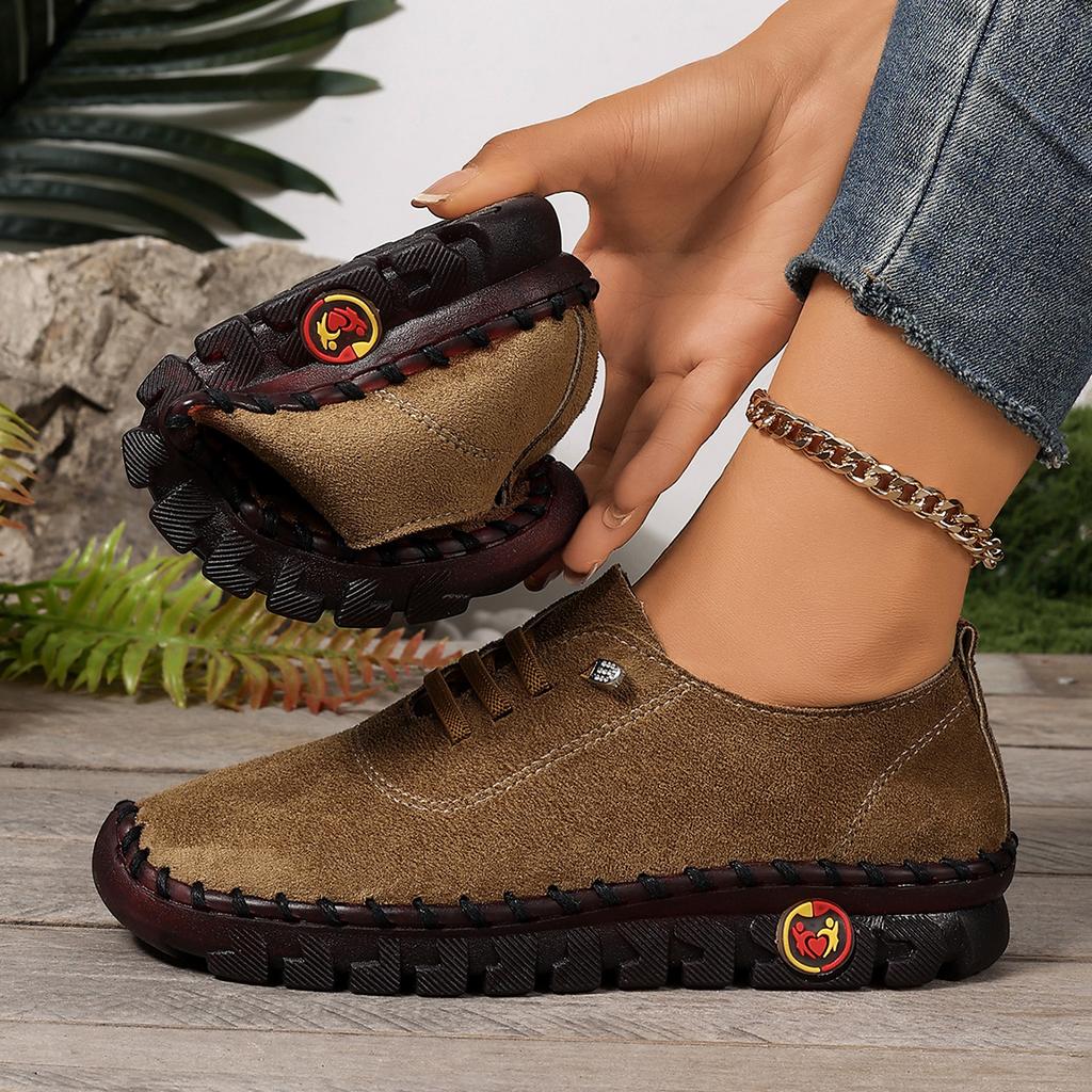 Fashion Women Sneakers Spring Autumn Retro Plus Size Single Shoes for Women Summer Loafers Soft-soled Roman Breathable Sneakers Women