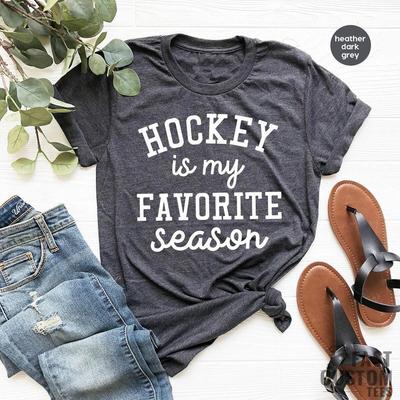 Ishockey Hold T-shirt, Ishockey Spiller T-shirt, Ishockey Er Min Yndlingssæson T-shirt, Ishockey Mødre T-shirt, Ishockey Elsker Gave, Ishockey Sports T-shirts