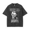 Limited Hole Courtney Love Vintage Gewaschene T-Shirts Herren Damen Alternative Grunge Rockband T-Shirt Übergroße T-Shirts Streetwear