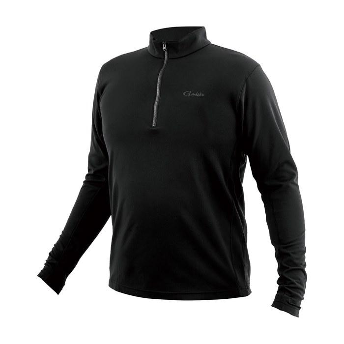 Gamakatsu Drylista Half-Zip Shirt #1 Black L GL4020