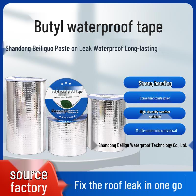 Butyl Waterproof Roof Leak Repair Tape - Single Application Sealant