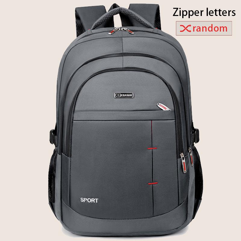 Large capacity laptop backpack - durable, waterproof, stylish unisex backpack with practical pockets - ideal for school and trav