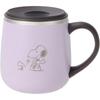 Bruno Peanuts Snoopy Stainless Steel Mug With Lid 320ml Winter Use Purple Bhk262