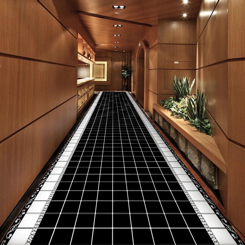 WTEMPO Long Corridor Carpet Stairway Hotel Kitchen Carpe Door Mat Foot Mat Door Mat Entrance Mat