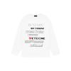 WE11DONE logo-print cotton sweatshirt WD-TT3-22-903-U-WH