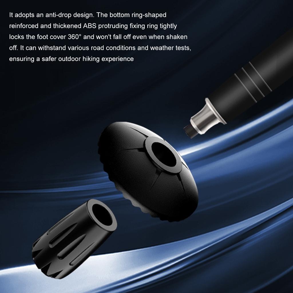 1pc Adjustable Walking Trekking Poles Aluminum Alloys Trekking Poles Telescopic Climbing Stick for Hiking and Hunting