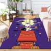 1Pc Pumpkin Parade Moonlight Rug Office Carpet Indoor Outdoor Doormat Nonslip Soft And Comfortable Living Room Christmas Halloween Gift D918101