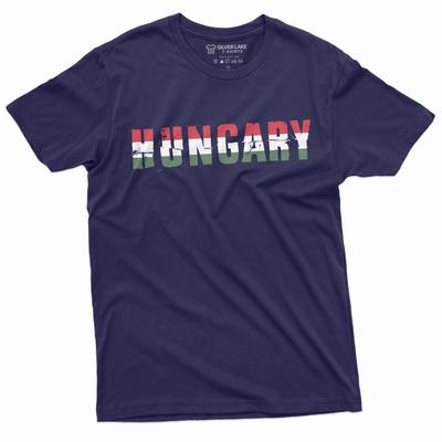 Ungarn T-Shirt Magyarország Herren Damen T-Shirt Ungarische Flagge Wappen Patriotisches T-Shirt Unabhängigkeitstag T-Shirt