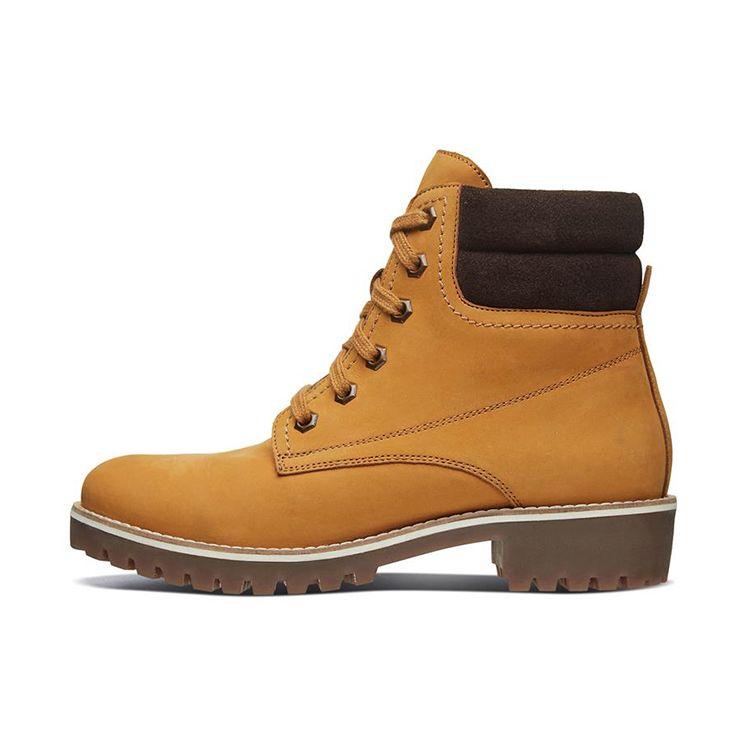 Skechers Energy Comfortable Short Martin Boots Women boots Light-Yellow 44677-WTN 37