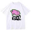 Modemarke DSQ2 Bedruckte Serie T-Shirt Herren und Damen Gleich Bequemes Lockeres Schweißabsorbierendes Kurzarm-T-Shirt