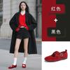First layer sheepskin insole Mary Jane shoes 2025 autumn new cross fashion leather single shoes women's not tired feet women's shoes