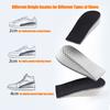 Height-increasing Insoles, Memory Foam, Invisible Inner Height-increasing Insoles, Sports Comfort, Half Insoles for Men and Women