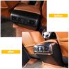 Silver Rear Exhaust Vent Decor Cover Frame Trim For Toyota Tundra 2007-