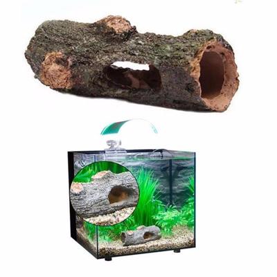 New Arrival Aquarium Ornament Hollow Hole Log Tree Tunnel Cave Fish Tank Decoration Big Size
