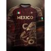 Mexiko Spezielles Jugend-Fußballtrikot Herren Damen Freizeit Sport Atmungsaktives Oberteil für Wettkampf Training T-Shirts Sommer Herrenbekleidung