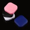 Étui de voyage en plastique de couleur unie pour lentilles de contact, housse de miroir, boîte de trempage, support de conteneur