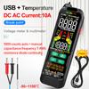 Digital Multimeter Professional Tester Meter Alternating Current Direct Current Voltage Multimetro True RMS Capacitance
