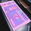 Mouse Pad Kawaii Pink Purple HD Print Anime Mousepad Laptop Retro Steam Wave Gamer Keyboard Pad PC Gaming Accessories Desk Mat