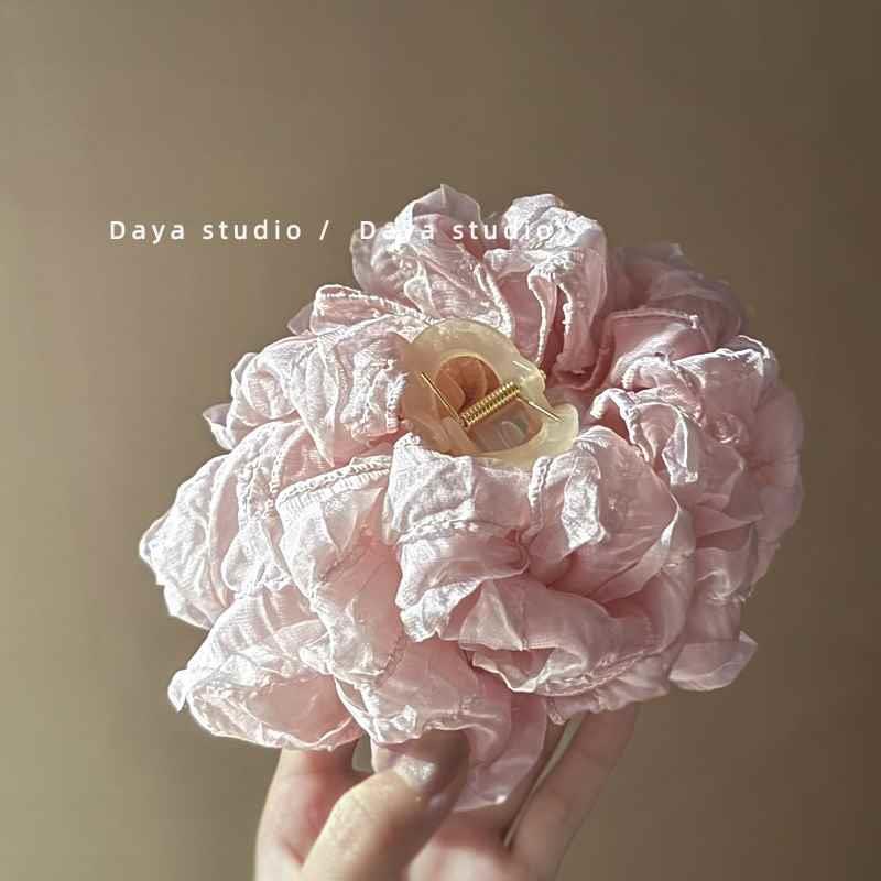 Cloud Bubble Extra Large Bow Hair Clip - High-End 2025 Claw for Women