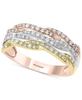 Milangirl Nuovo Anello Geometrico a Spirale con Zirconi Moda Donna Lusso Design Intagliato Anello per Matrimonio Festa