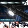 USB TYPE-C Rechargeable LED Front  Rear Bike Light  Headlight Cycling Taillight Bicycle Lantern Lamp