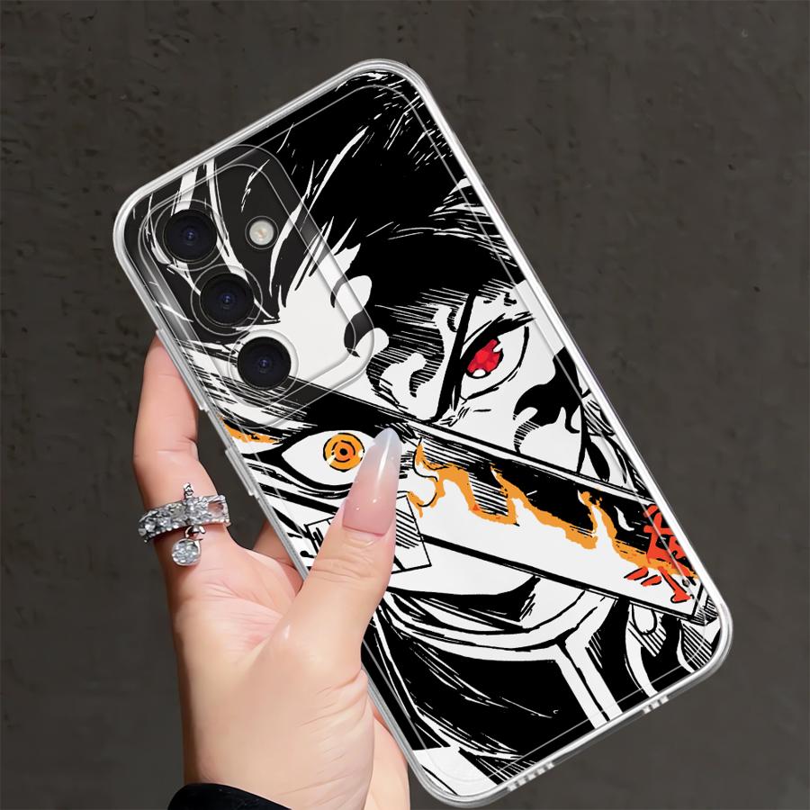 Case for Samsung Galaxy A57 A56 A25 A51 A14 A16 A52 A17 A36 A37 A54 A15 A26 A24 A34 A35 A55 A52 Phone Cover D-emon Anime S-layer