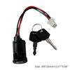 ON/OFF Wires ATV Ignition Key Switch Male Plugs Motorcycle Ignition Switch   Scooter Quad