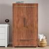 Brown Wood Grain Wallpaper Self-Adhesive Removable Contact Paper Waterproof Background Wall Decoration