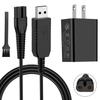3.5V 1A USB Charger Charging Cable For Whal 9649 Adapter Charger Cord Only Compatible with Wahl  Cordless Trimmer 9649